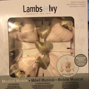Lambs & Ivy Pink & Gold Mobile